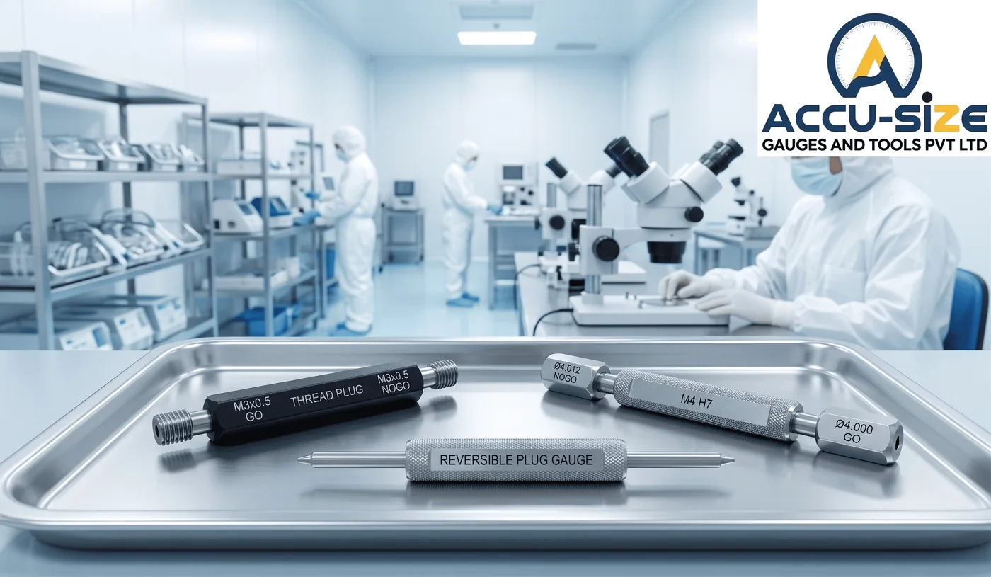 Medical device precision gauging
