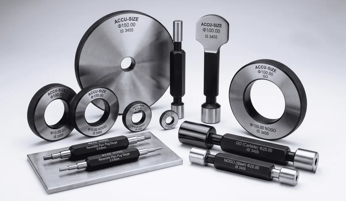 Plain plug & ring gauges — detail