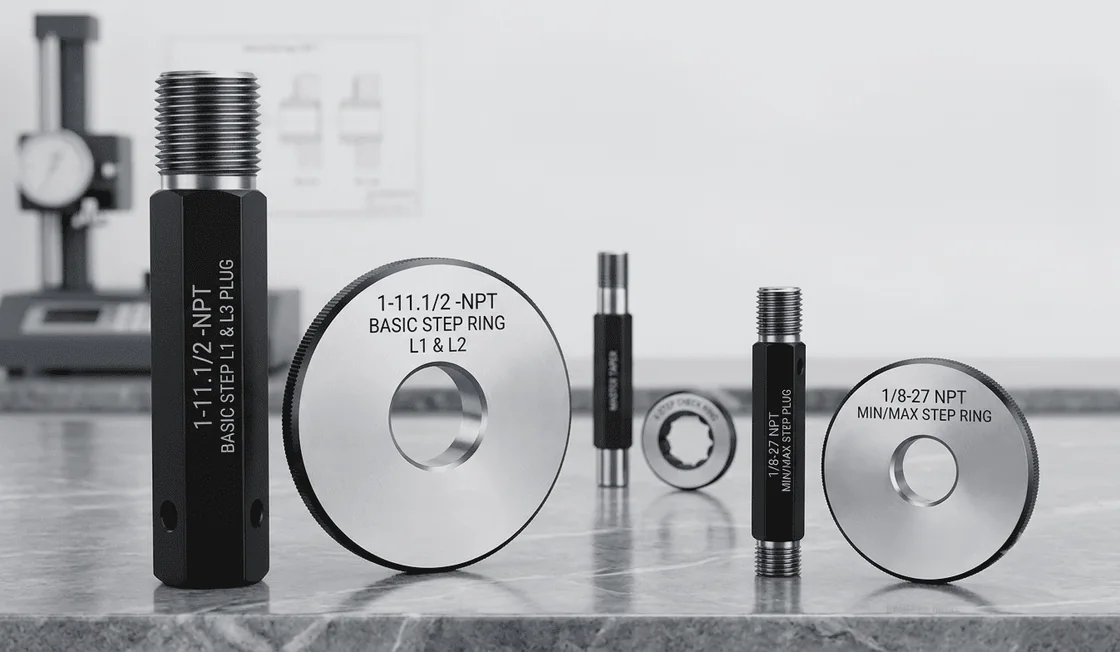 Taper gauges (NPT) — detail