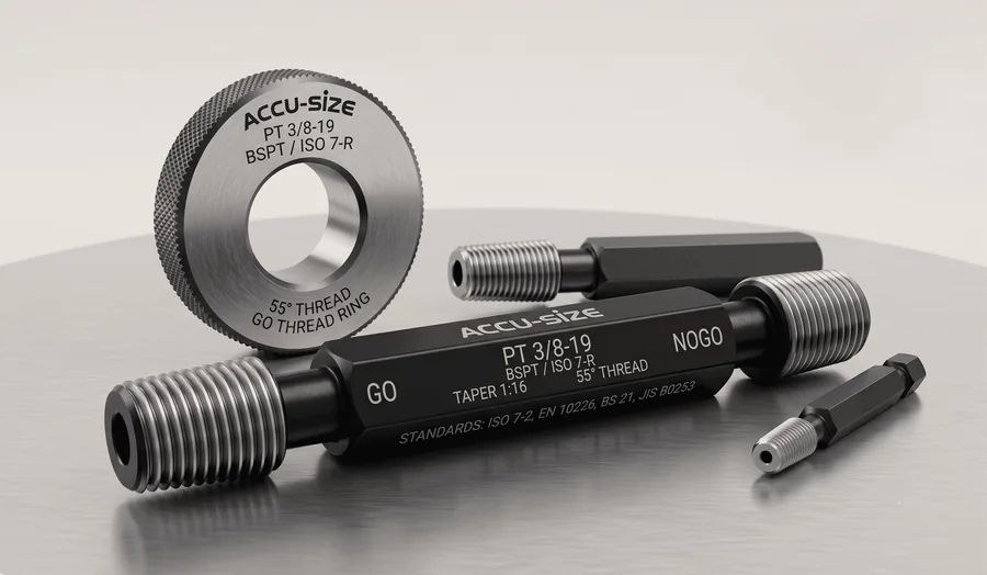 Taper pipe threads